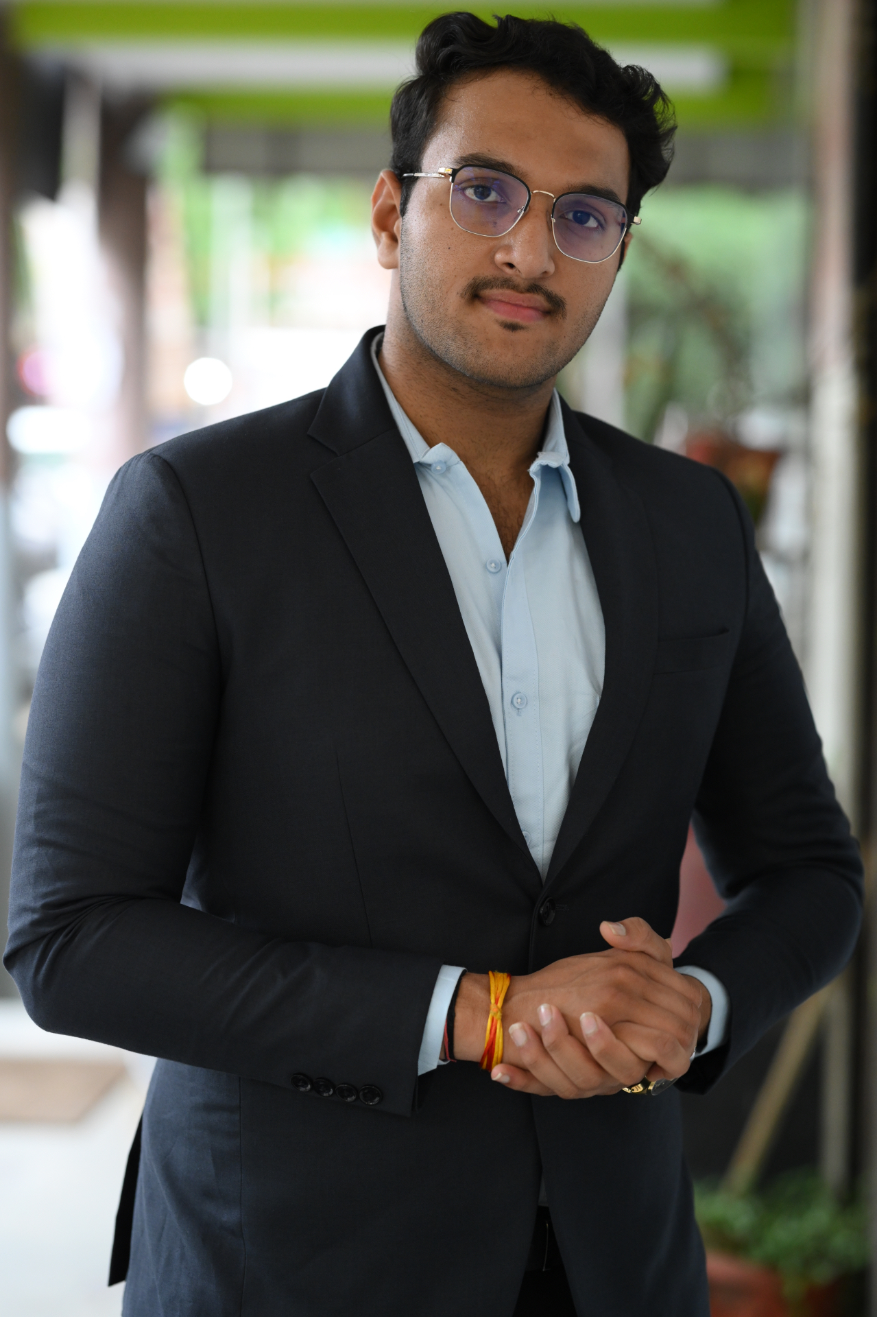 Portrait of Samaksh Bhardwaj, international relations and public policy researcher